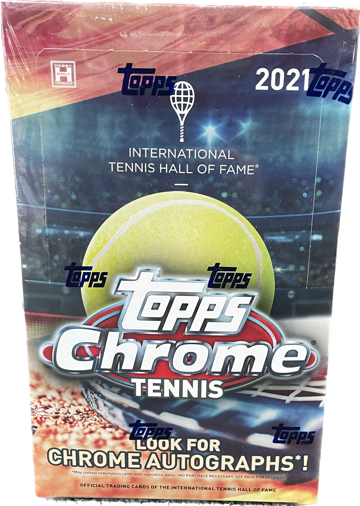 2021 Topps Chrome Tennis Hobby Box / Case