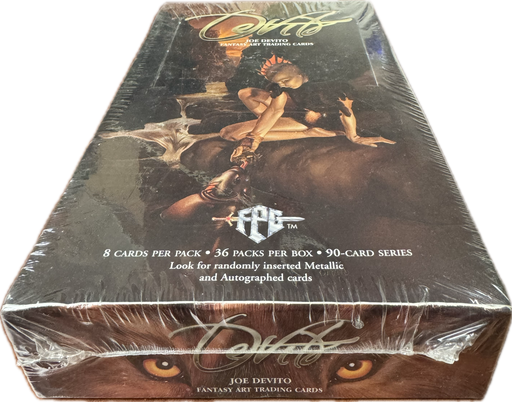 1995 Joe Devito Fantasy Art Trading Card Box - Pastime Sports & Games