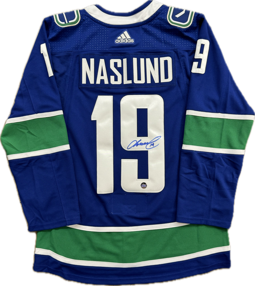 Markus Naslund Autographed Vancouver Canucks Orca Jersey - Pastime Sports & Games