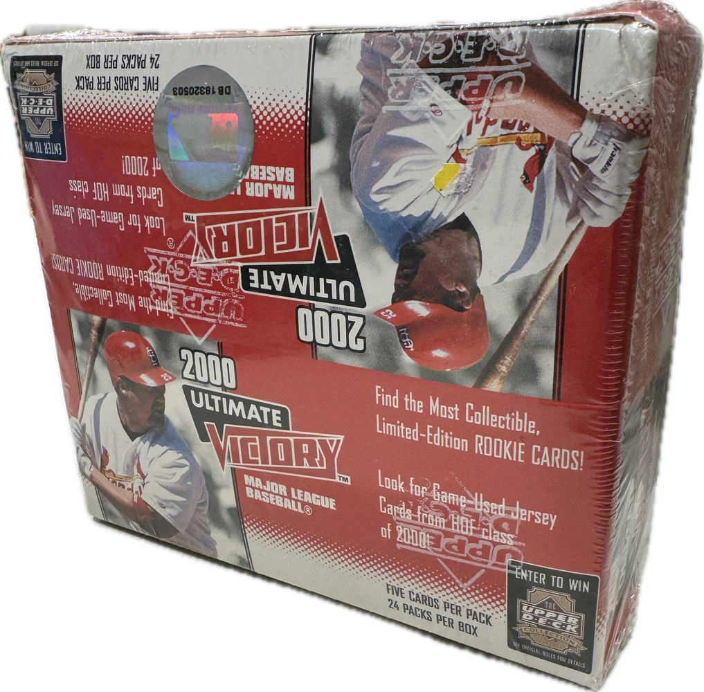 2000 Upper Deck Ultimate Victory MLB Baseball Hobby Box - Pastime Sports & Games