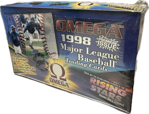 1998 Pacific Omega MLB Baseball Hobby Box - Pastime Sports & Games