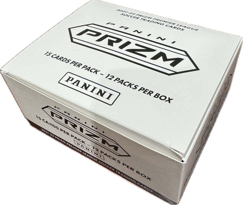 2021/22 Panini Prizm Premier League Soccer Fat Value Pack / Box - Pastime Sports & Games