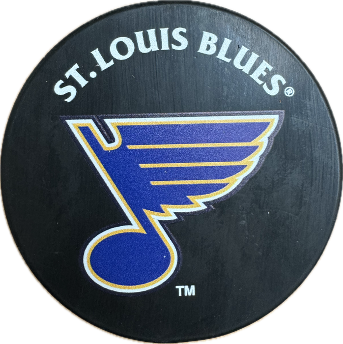 St. Louis Blues Hockey Pucks - Pastime Sports & Games