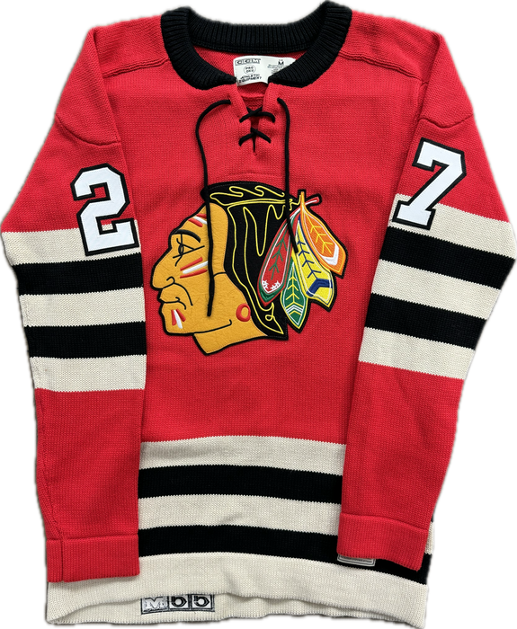 Jeremy Roenick Autographed Chicago Blackhawks Wool Jersey - Pastime Sports & Games