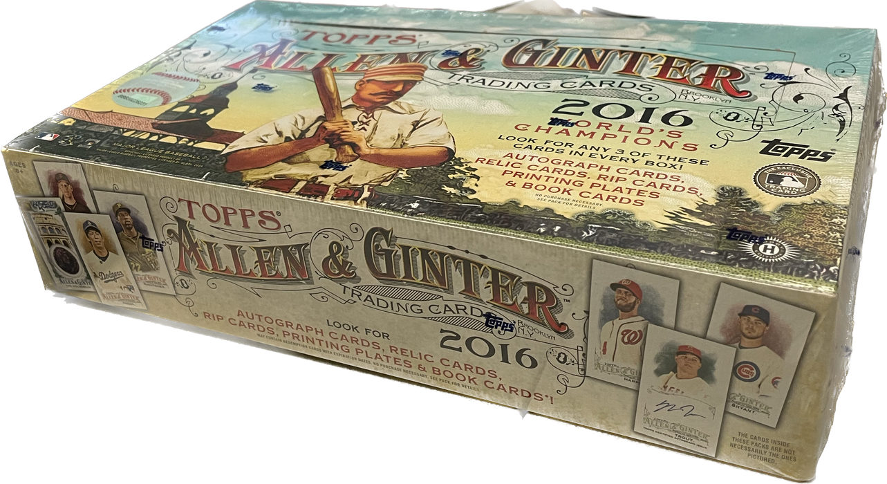 2016 Topps Allen & Ginter MLB Baseball Hobby Box - Pastime Sports & Games