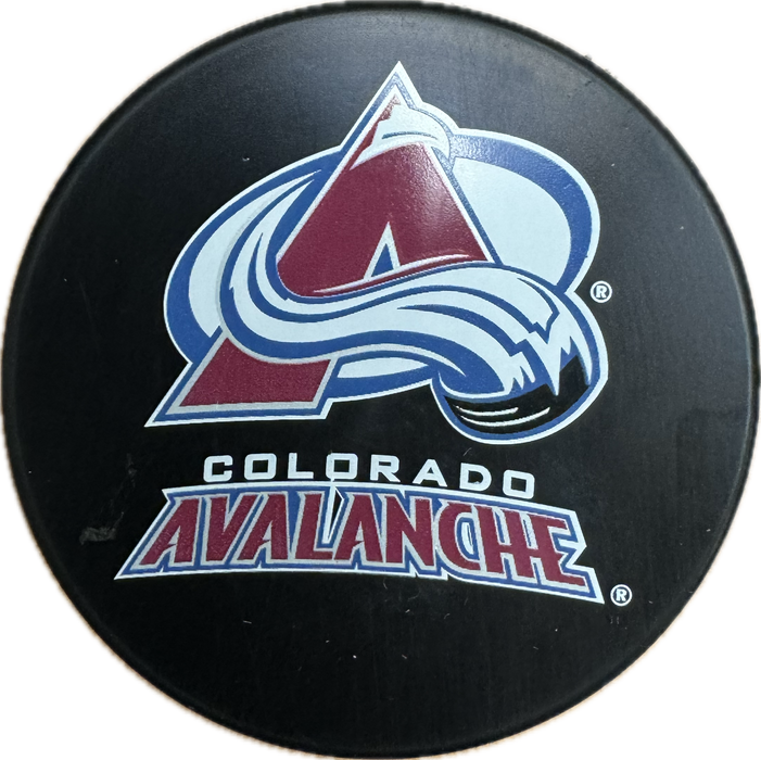 Colorado Avalanche Hockey Pucks - Pastime Sports & Games