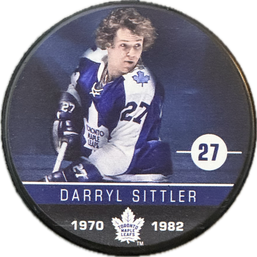 Darryl Sittler Toronto Maple Leafs Hockey Pucks (The Alumni) - Pastime Sports & Games