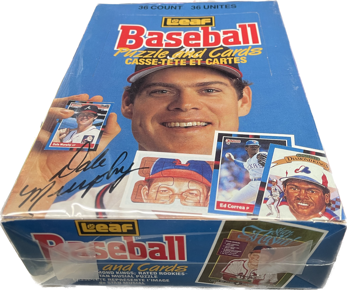 1988 Donruss Leaf MLB Baseball Picture Cards Wax Box - Pastime Sports & Games