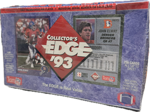 1993 Collector's Edge NFL Football Hobby Box - Pastime Sports & Games