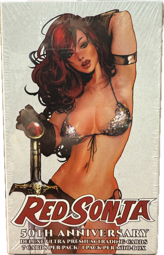 Red Sonja 50th Anniversary Trading Card Pack - Pastime Sports & Games