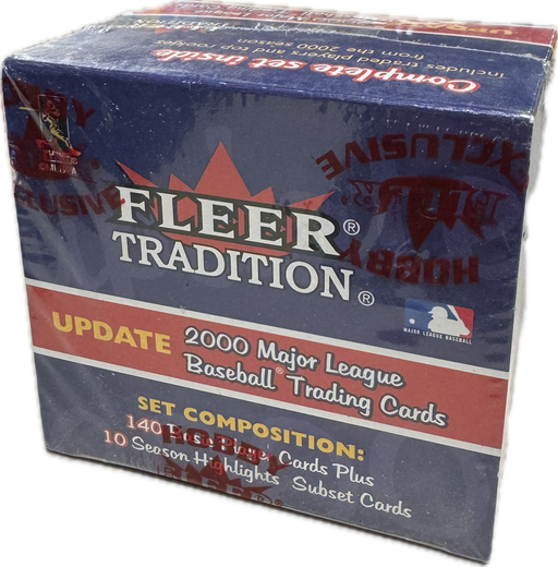 2000 Fleer Tradition Update MLB Baseball Factory Set - Pastime Sports & Games