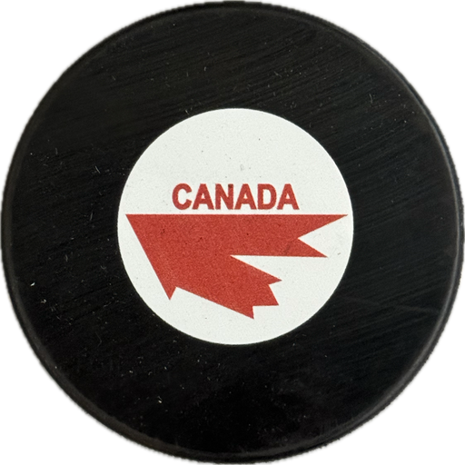 Team Canada 1976 Logo Hockey Puck (Small Logo) - Pastime Sports & Games