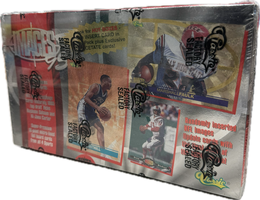 1995 Classic Images Multi-Sport Hobby Box - Pastime Sports & Games