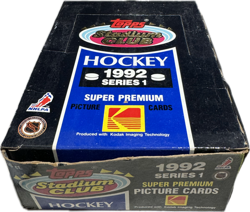 1992 Topps Stadium Club Series One NHL Hockey Wax Box - Pastime Sports & Games