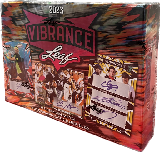 2023 Leaf Vibrance Multi-Sport Hobby Box - Pastime Sports & Games