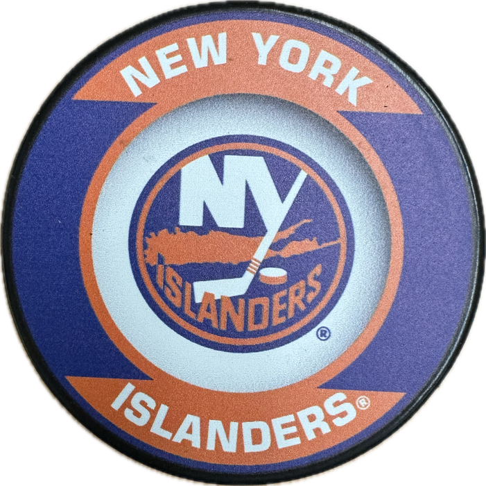New York Islanders Hockey Pucks - Pastime Sports & Games