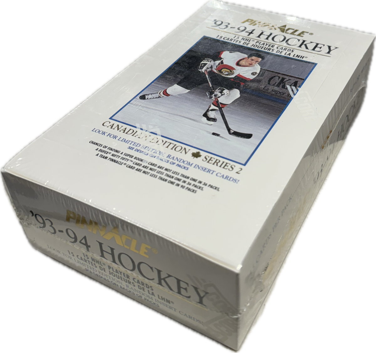 1993/94 Score Pinnacle Series 2 / Two NHL Hockey Hobby Box | Pastime ...