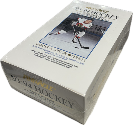 1993/94 Score Pinnacle Series Two NHL Hockey Hobby Box - Pastime Sports & Games