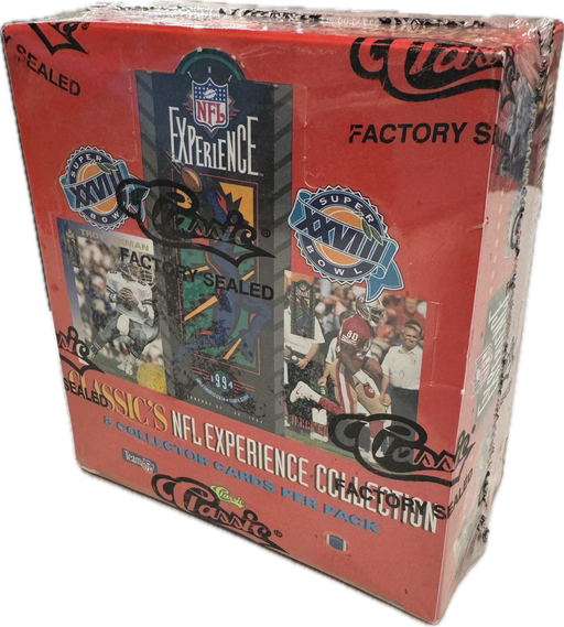 1994 Classic NFL Experience Football Cards Box - Pastime Sports & Games