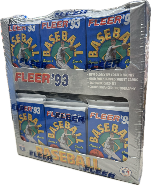 1993 Fleer Series 1 / One Baseball Jumbo Box - Pastime Sports & Games