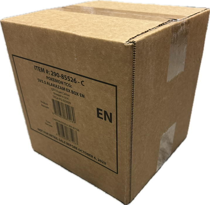 Pokemon Scarlet & Violet 151 Alakazam ex Collection - Pastime Sports & Games