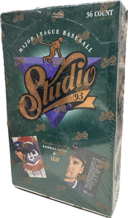 1993 Donruss Studio MLB Baseball Hobby Box - Pastime Sports & Games