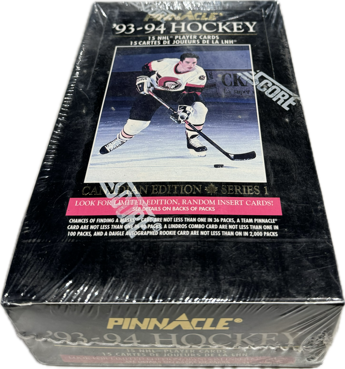 1993/94 Score Pinnacle Series 1 / One NHL Hockey Hobby Box | Pastime ...