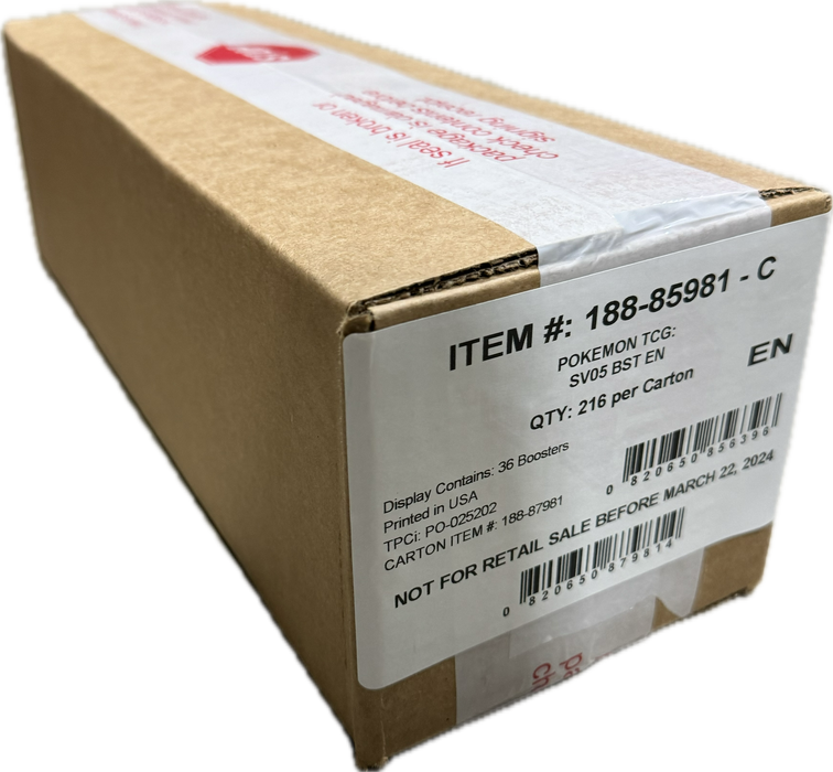 Pokemon Temporal Forces Booster Box/Pack Pastime Sports & Games Pokemon Temporal Forces Booster Box/Pack Pastime Sports & Games