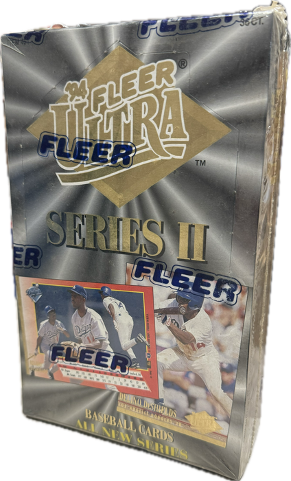 1994 Fleer Ultra Series 2 / Two MLB Baseball Hobby Box - Pastime Sports & Games