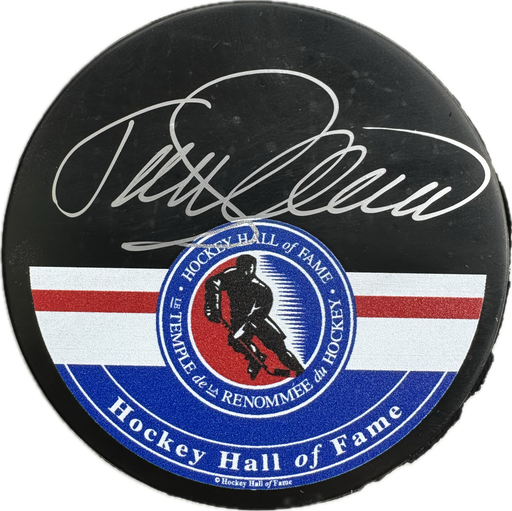 Teemu Selanne Autographed Hockey Hall Of Fame Hockey Puck (Autograph Puck) - Pastime Sports & Games