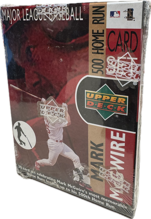 1999 Upper Deck Mark McGwire 500 Home Run MLB Baseball Factory Set - Pastime Sports & Games