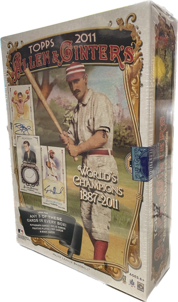 2011　Allen　Pastime　Topps　Box　Hobby　Ginter's　Baseball　MLB　Sports　amp;　Games