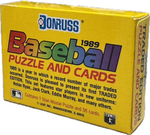1989 Donruss Traded Baseball Factory Set - Pastime Sports & Games
