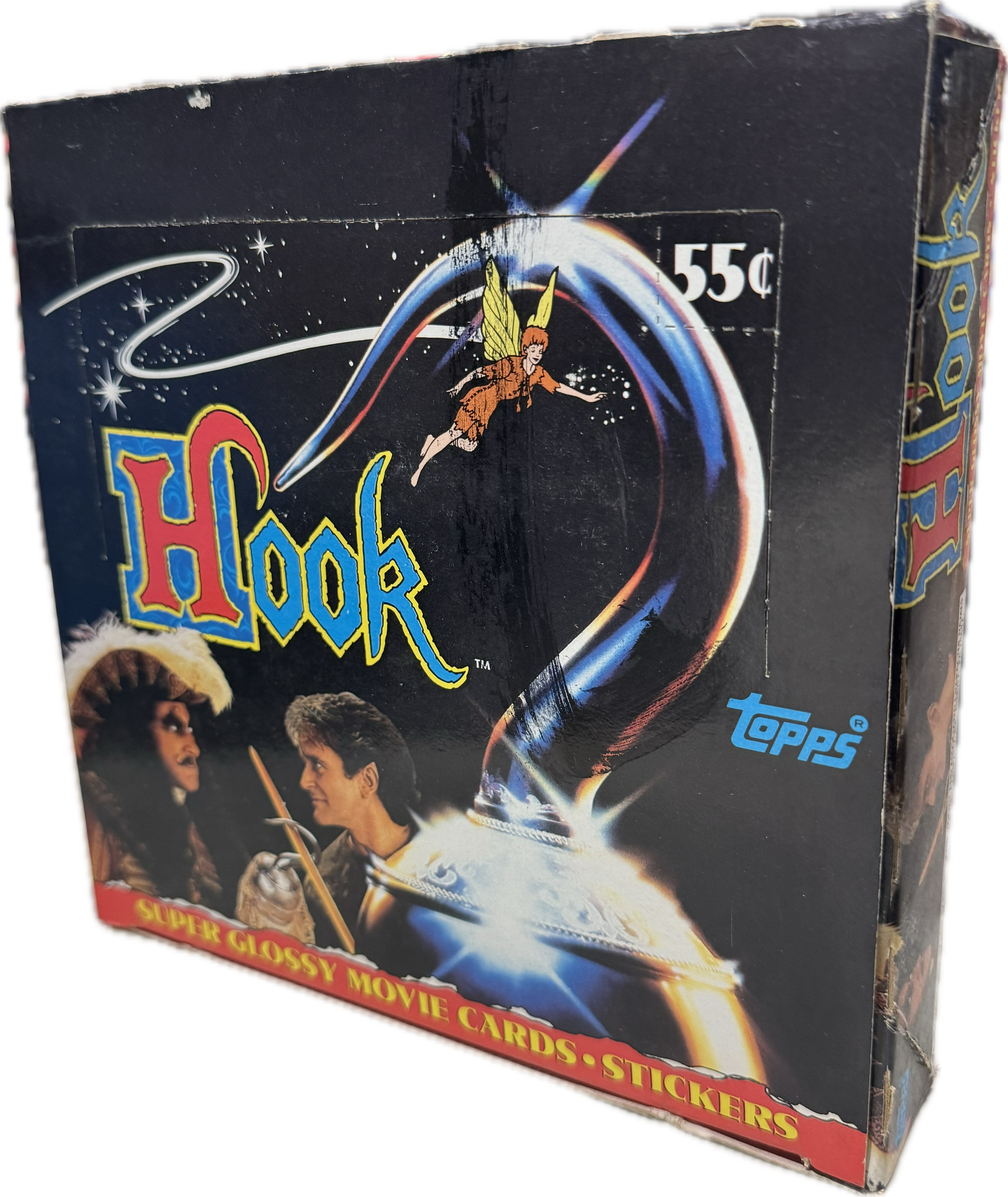 1991 Topps Hook Trading Cards Box