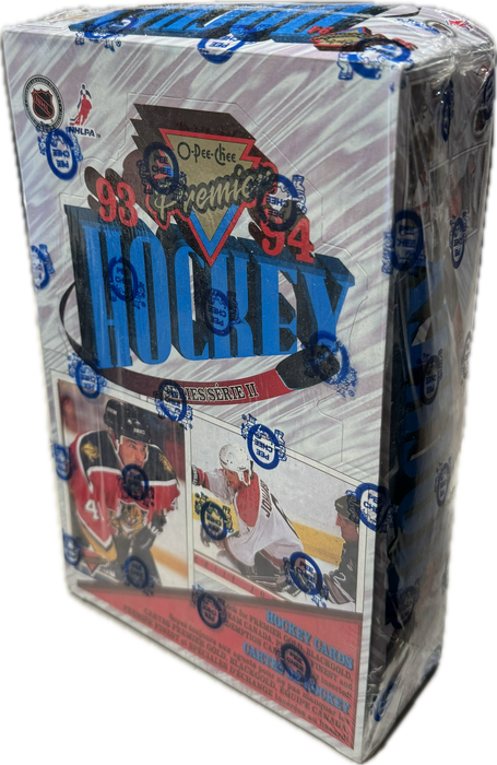1993/94 O-Pee-Chee Premier Series Two NHL Hockey Hobby Box - Pastime Sports & Games