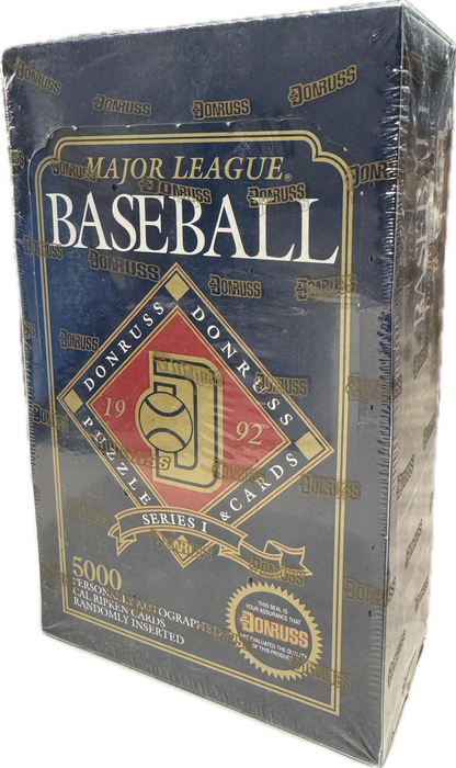 1992 Donruss Series One MLB Baseball Hobby Box - Pastime Sports & Games