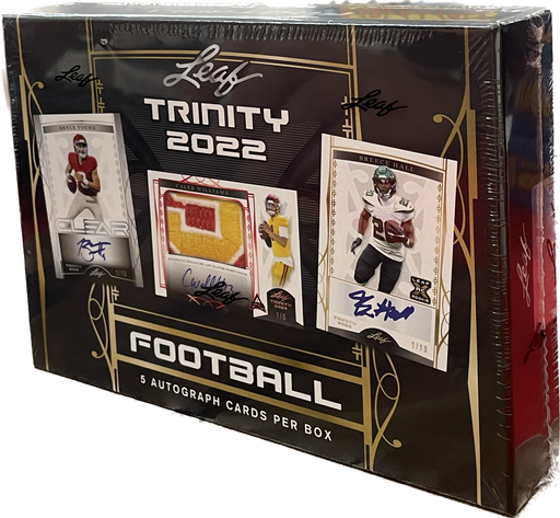 2022 Leaf Trinity NFL Football Hobby Box - Pastime Sports & Games