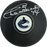 Dave Babych Autographed Vancouver Canucks Hockey Puck (Small Orca Logo) - Pastime Sports & Games