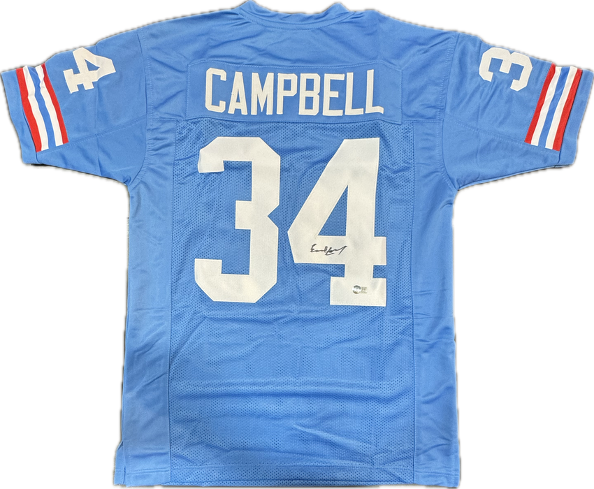 Earl Campbell Autographed Tennessee Football Custom Jersey - Pastime Sports & Games