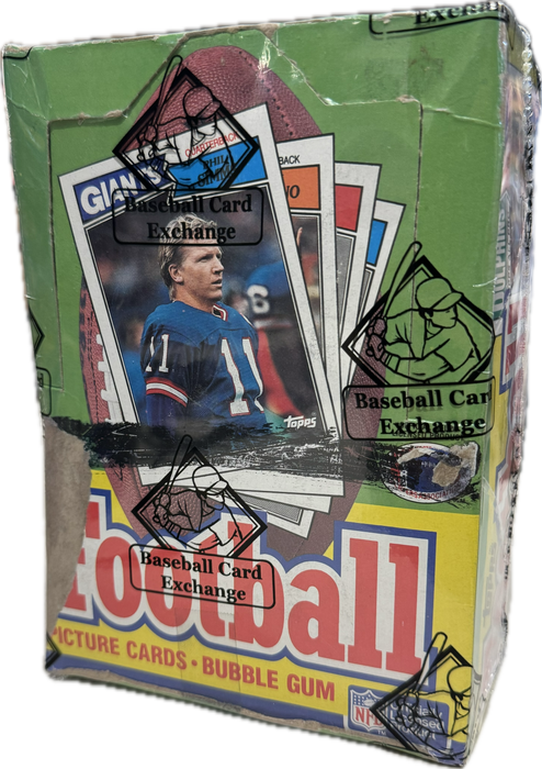 1987 Topps NFL Football Wax Box - Pastime Sports & Games