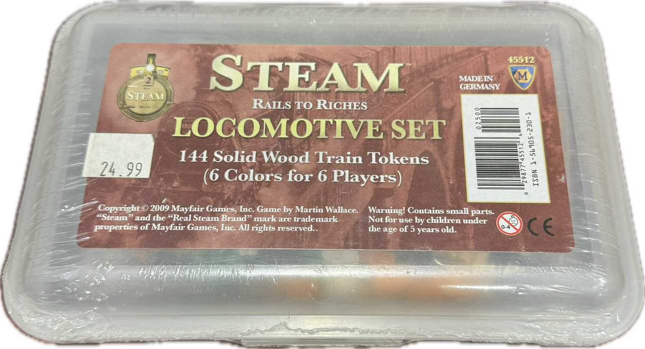 Steam Rails To Riches Steam Locomotive Set