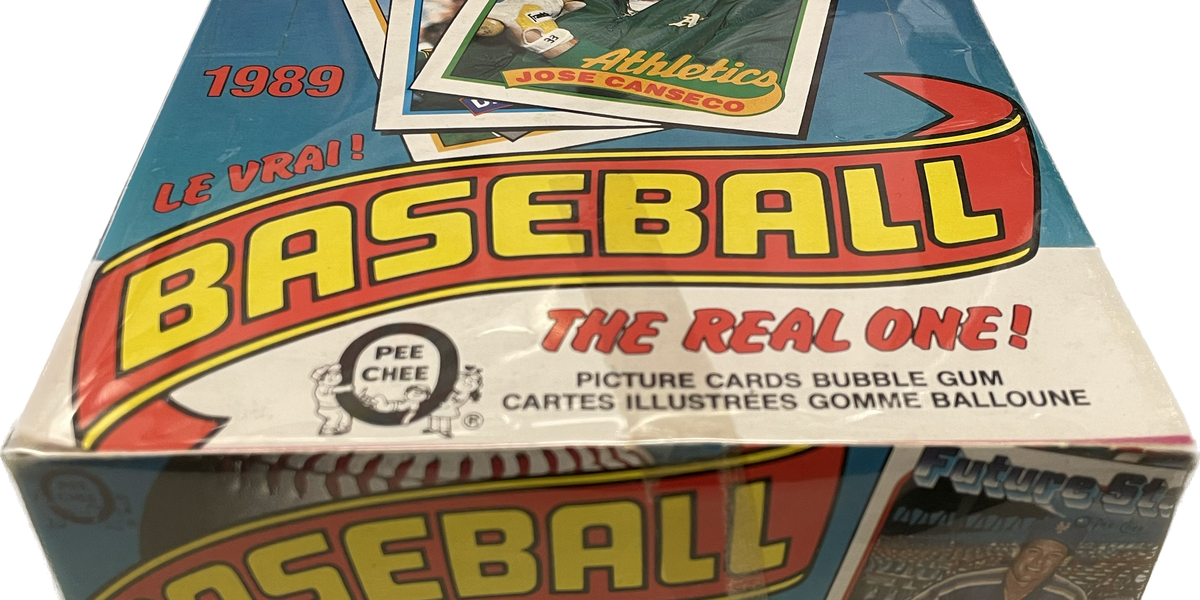 1989 O-Pee-Chee MLB Baseball Wax Box– Pastime Sports & Games