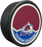 Colorado Avalanche Textured Logo Hockey Pucks (Autograph Puck) - Pastime Sports & Games