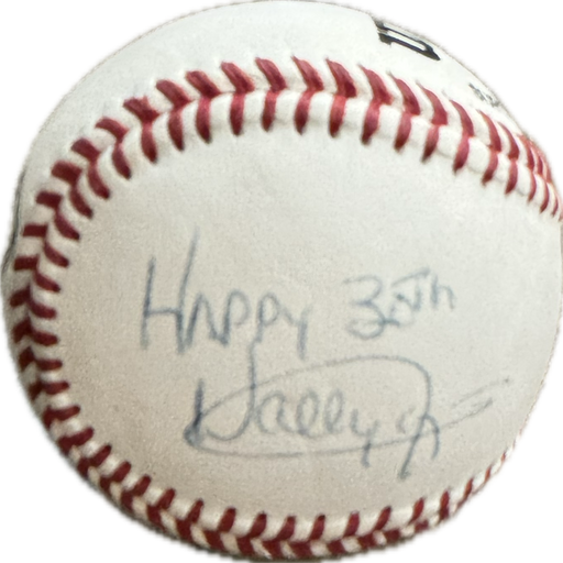 Wally Joyner Autographed Baseball - Pastime Sports & Games