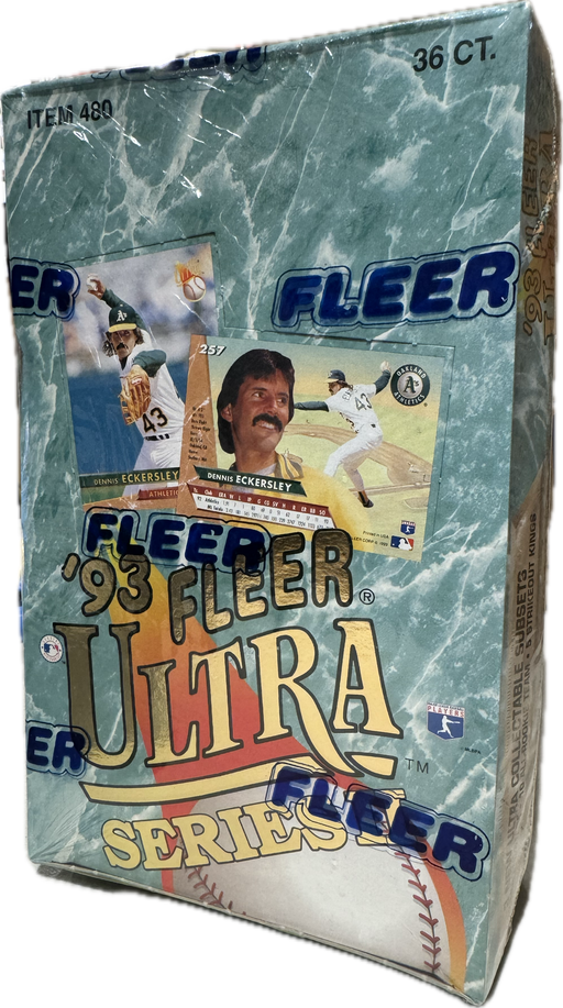 1993 Fleer Ultra Series Two MLB Baseball Hobby Box - Pastime Sports & Games