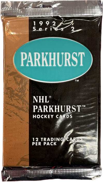 1991/92 Parkhurst Series Two NHL Hockey Hobby Box - Pastime Sports & Games