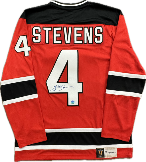 Scott Stevens Autographed New Jersey Devils Jersey - Pastime Sports & Games