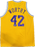 James Worthy Autographed Los Angeles Basketball Custom Jersey - Pastime Sports & Games