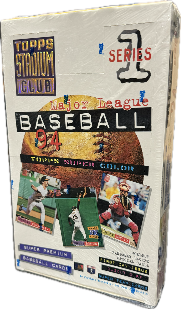 1994 Topps Stadium Club Series One MLB Baseball Hobby Box - Pastime Sports & Games