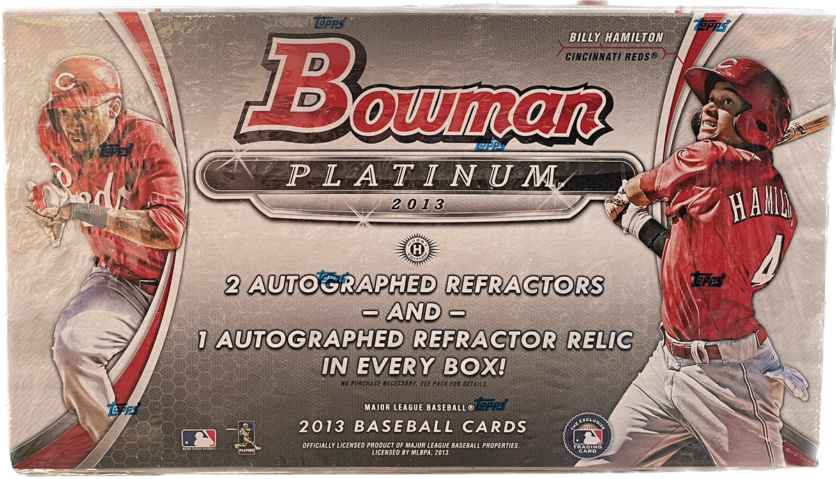2013 Topps Bowman Platinum MLB Baseball Hobby Box SALE! Pastime